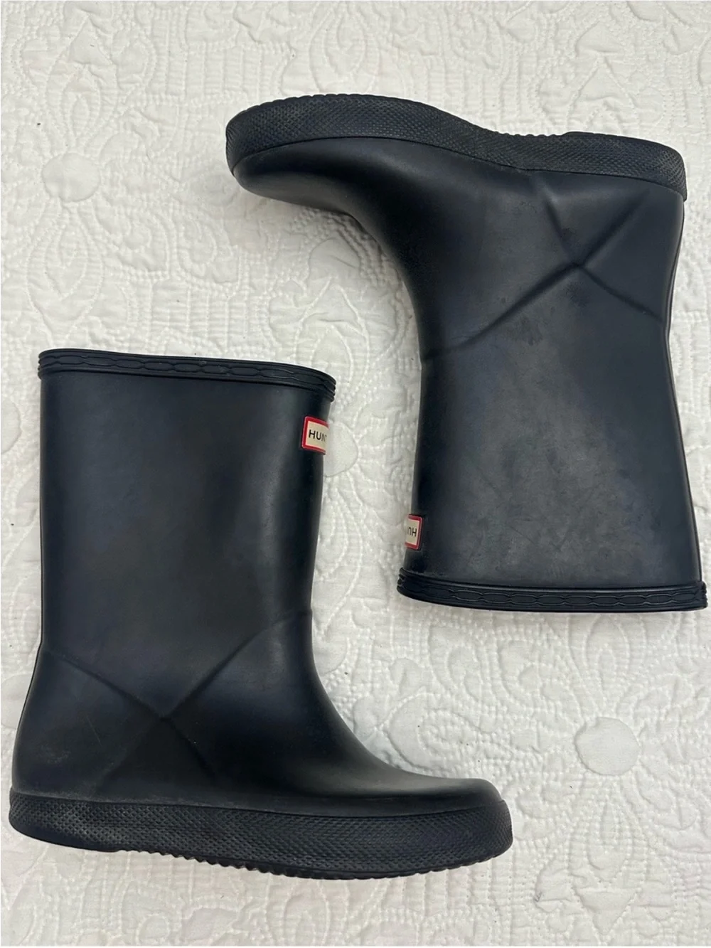 Hunter Original Kids Black Rain Boots Toddler Size 11